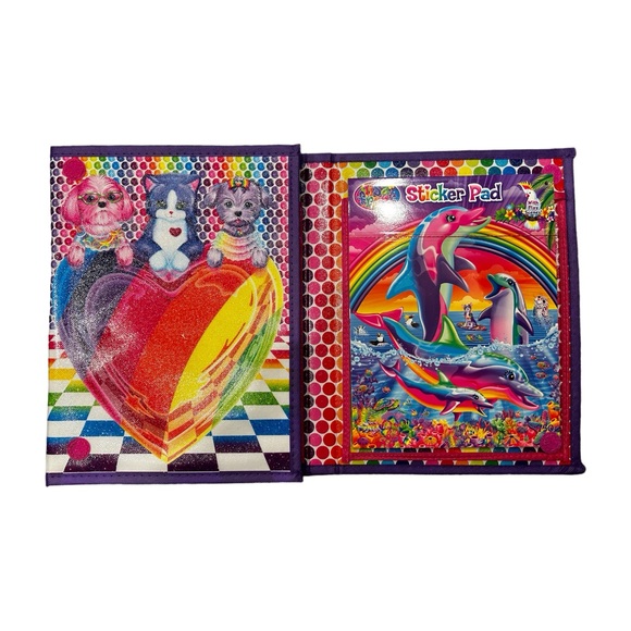 Lisa Frank Coloring & Activity Set With Fold Out Storage Case. - Picture 5 of 6